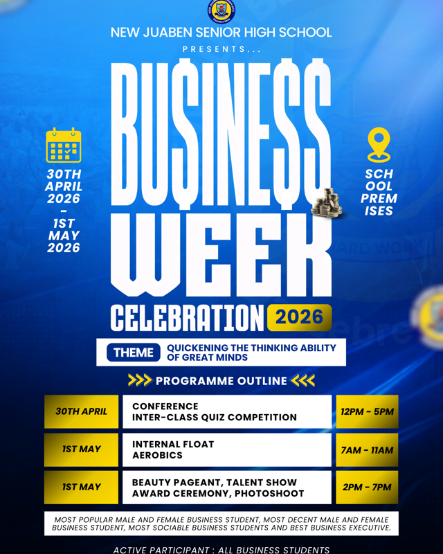 Business Week — Outline — Event Flyer design for Business Week