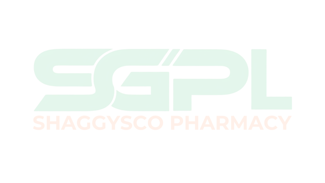 Example of letterhead design: Shaggysco Pharmacy Letterhead